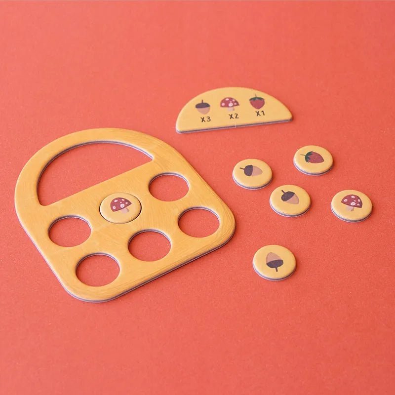 Londji - STRAWBERRIES Mini - Kinderspiel - Spiel - ROSA ECK