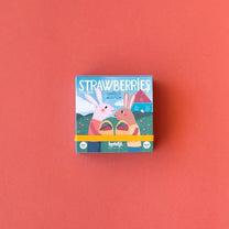 Londji - STRAWBERRIES Mini - Kinderspiel - Spiel - ROSA ECK