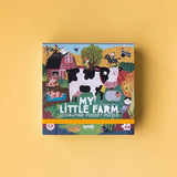 Londji - Taschenpuzzle (ab 3 Jahren) • My Little Farm - ROSA ECK