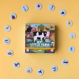 Londji - Taschenpuzzle (ab 3 Jahren) • My Little Farm - ROSA ECK