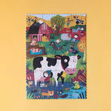 Londji - Taschenpuzzle (ab 3 Jahren) • My Little Farm - ROSA ECK