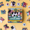 Londji - Taschenpuzzle (ab 3 Jahren) • My Little Farm - ROSA ECK