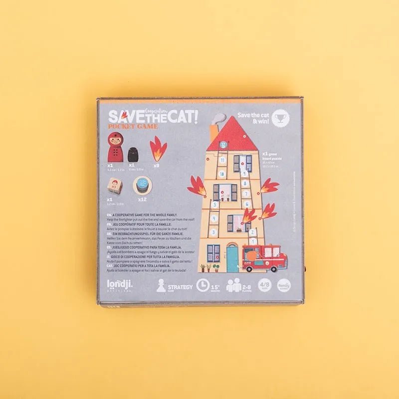 Londji - Taschenspiel (ab 3 Jahren) • Save the Cat - ROSA ECK