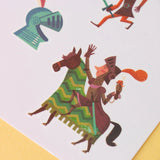 Kinder-Tattoos • Chevaliers