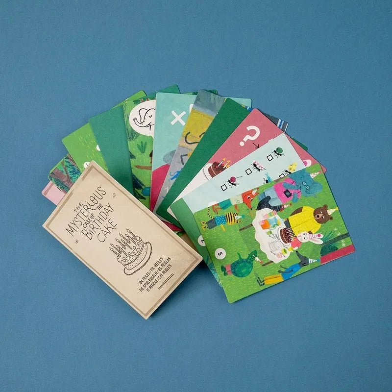 Londji - THE MYSTERIOUS CASE OF THE BIRTHDAY Kinder - Puzzle - Spiel - ROSA ECK