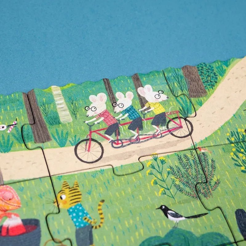 Londji - THE MYSTERIOUS CASE OF THE BIRTHDAY Kinder - Puzzle - Spiel - ROSA ECK