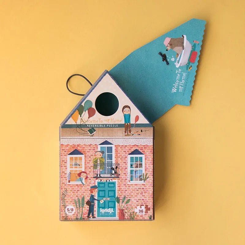 Londji - WELCOME TO MY HOME! Kinder - Puzzle - Puzzle - ROSA ECK