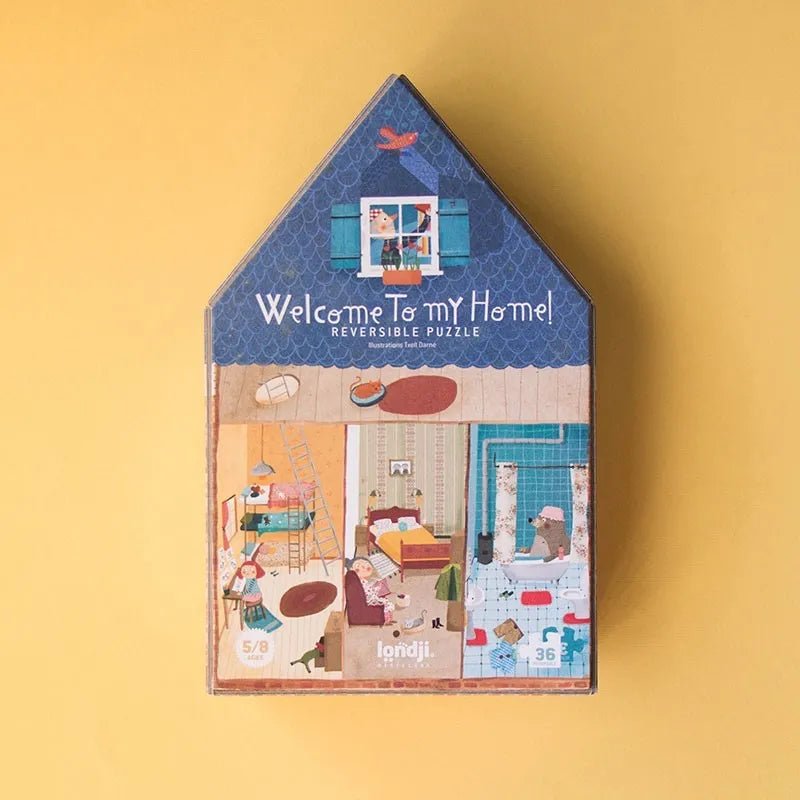 Londji - WELCOME TO MY HOME! Kinder - Puzzle - Puzzle - ROSA ECK