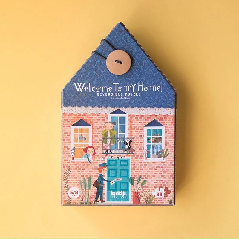 Londji - WELCOME TO MY HOME! Kinder - Puzzle - Puzzle - ROSA ECK