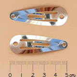 Luciole et Petit Pois - ALBA THE SPRINGER Kinder - Haarspangen (2er - Set) - ROSA ECK