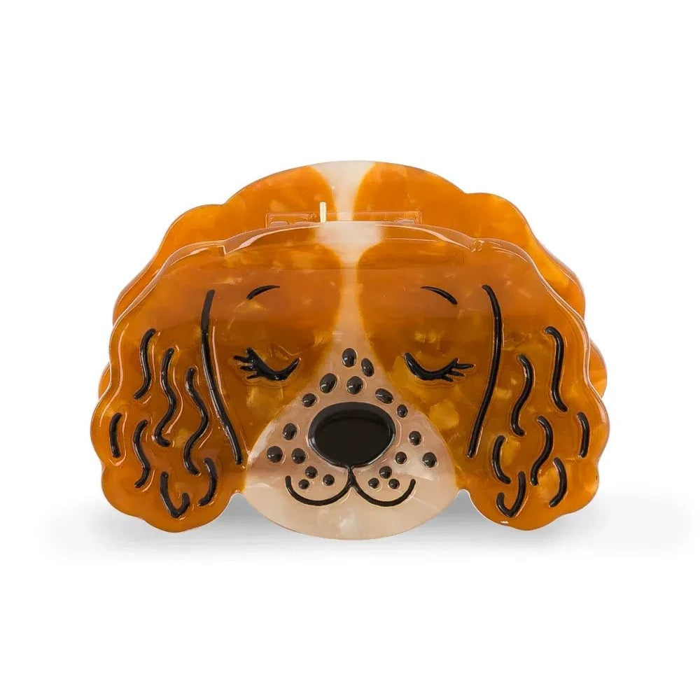 Luciole et Petit Pois - ALBA THE SPRINGER Mini - Haarclip für Kinder - ROSA ECK