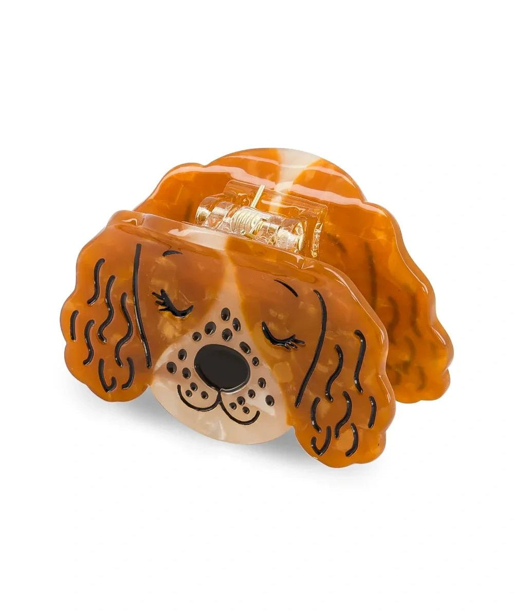 Luciole et Petit Pois - ALBA THE SPRINGER Mini - Haarclip für Kinder - ROSA ECK