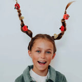 Luciole et Petit Pois - APFEL Mini - Haarclip für Kinder - ROSA ECK