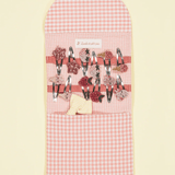 Luciole et Petit Pois - BUBBLE STAR Mini - Haarspangen • Raspberry (2er - Set) - ROSA ECK