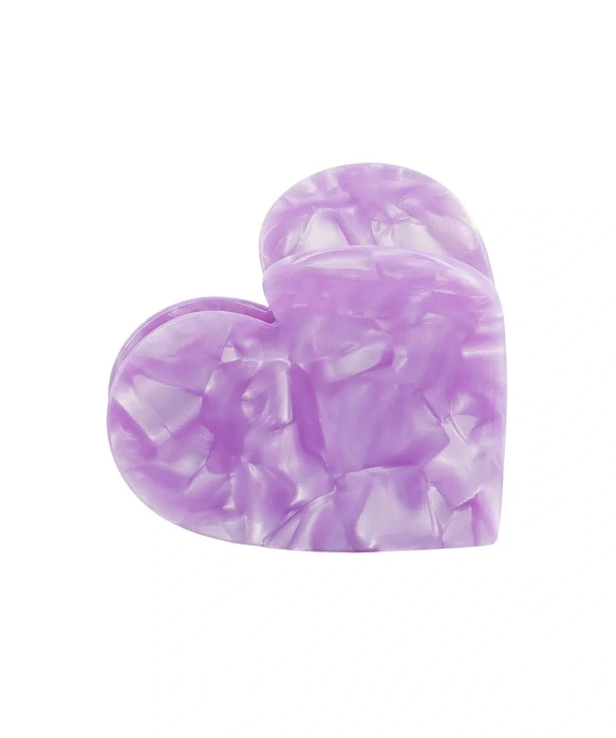 Luciole et Petit Pois - PURPLE HEART Haarclip - ROSA ECK