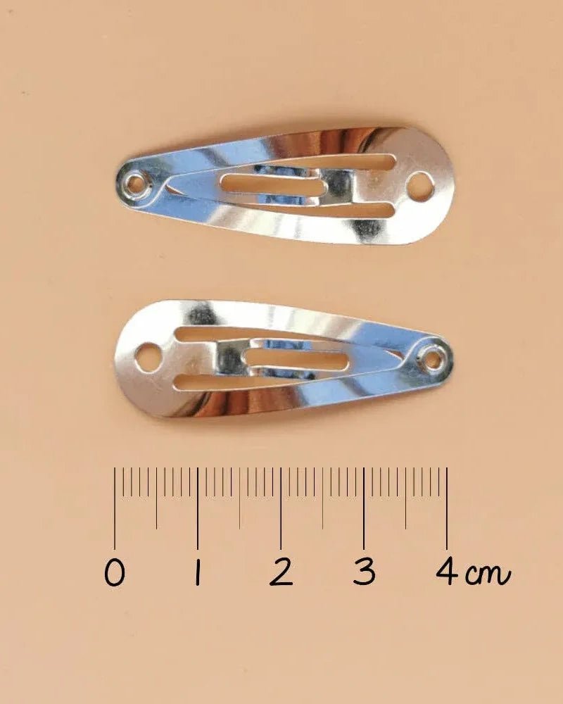 Luciole et Petit Pois - RAINBOW Mini - Haarspangen (2er - Set) - ROSA ECK