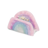 Luciole et Petit Pois - REGENBOGEN Mini - Haarclip - ROSA ECK