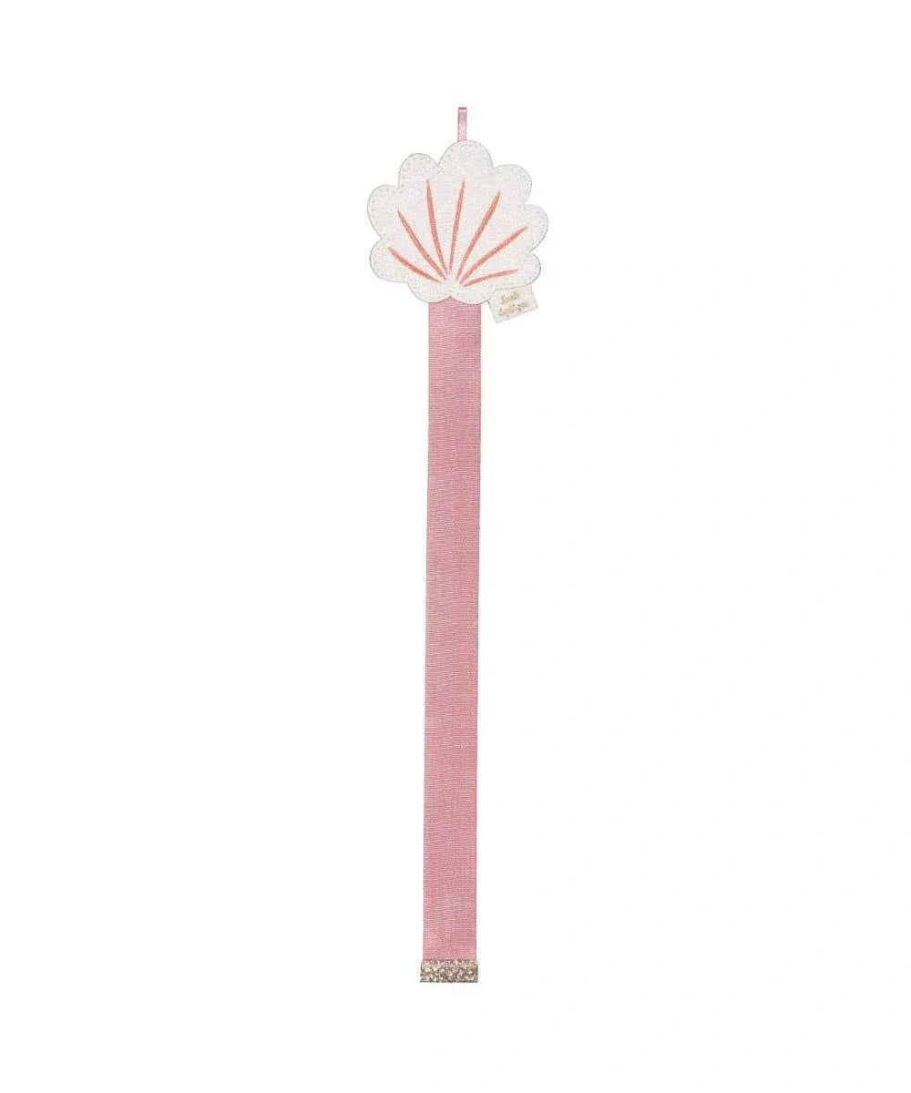 Luciole et Petit Pois - SHELL Wandhalter für Mini - Haarspangen - ROSA ECK