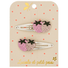Luciole et Petit Pois - STRAWBIE THE STRAWBERRIES Mini - Haarspangen (2er - Set) - ROSA ECK