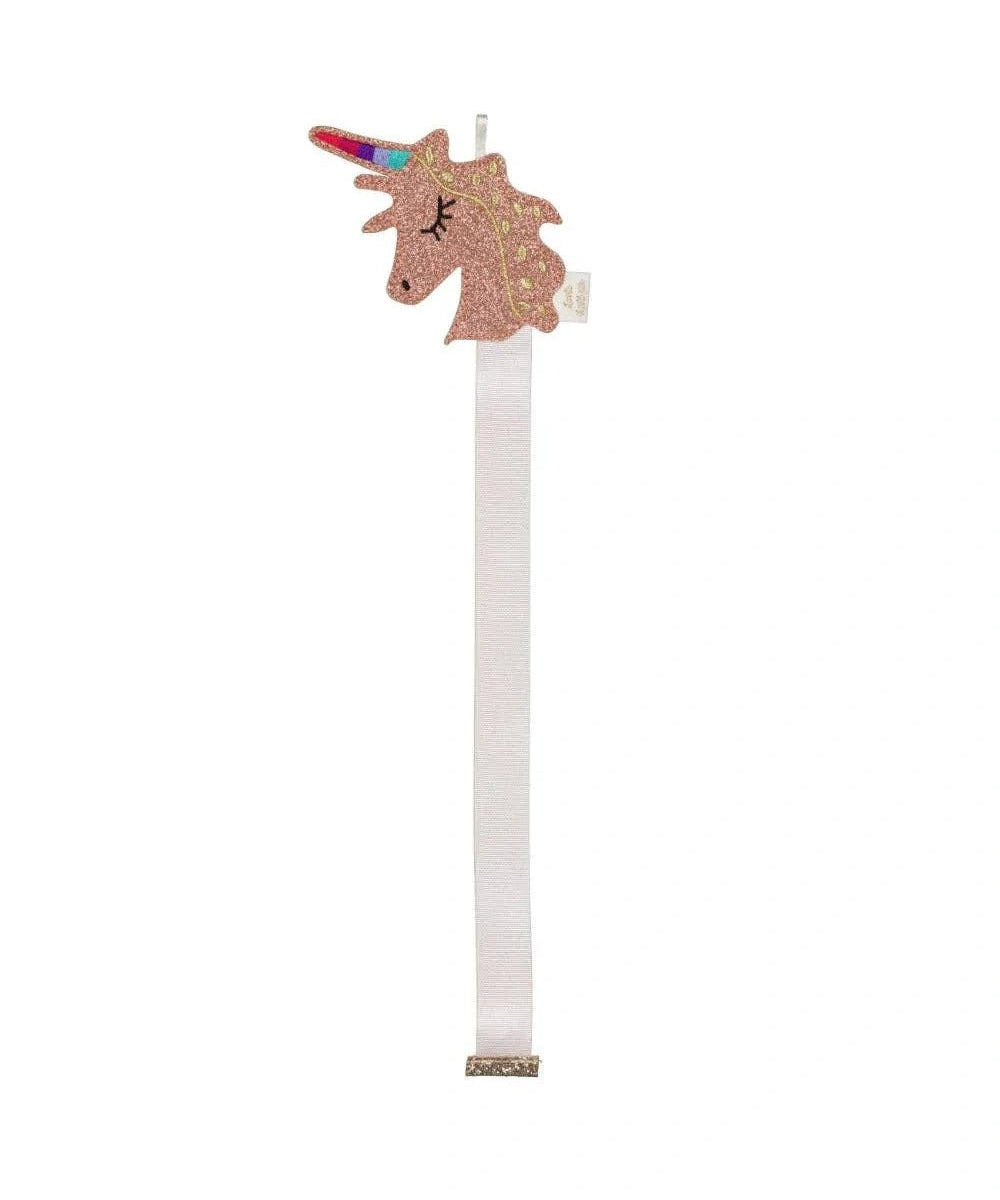 Luciole et Petit Pois - UNICORN Wandhalter für Mini - Haarspangen - ROSA ECK