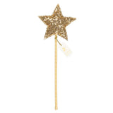 Luciole et Petit Pois - ZAUBERSTAB Kostümaccessoire • Goldene Pailletten - ROSA ECK