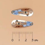 Luciole et Petit Pois - ZITRONE Mini - Haarspangen (2er - Set) - ROSA ECK