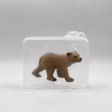 Ludi Soap - Seife mit Figur • Braunbär - ROSA ECK