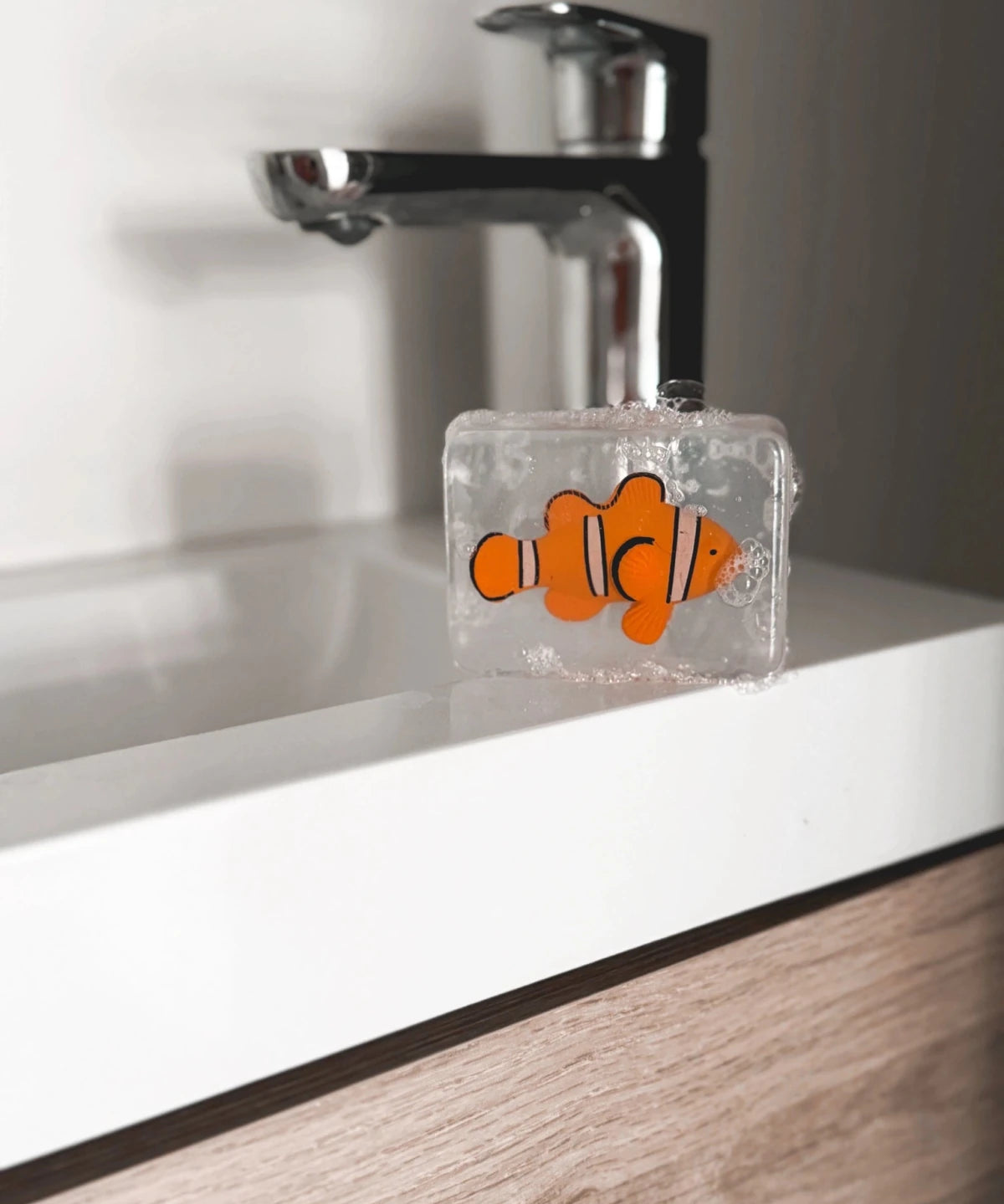 Ludi Soap - Seife mit Figur • Clownfisch - ROSA ECK
