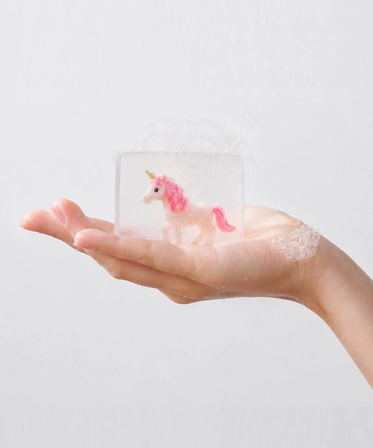 Ludi Soap - Seife mit Figur • Einhorn rosa - ROSA ECK