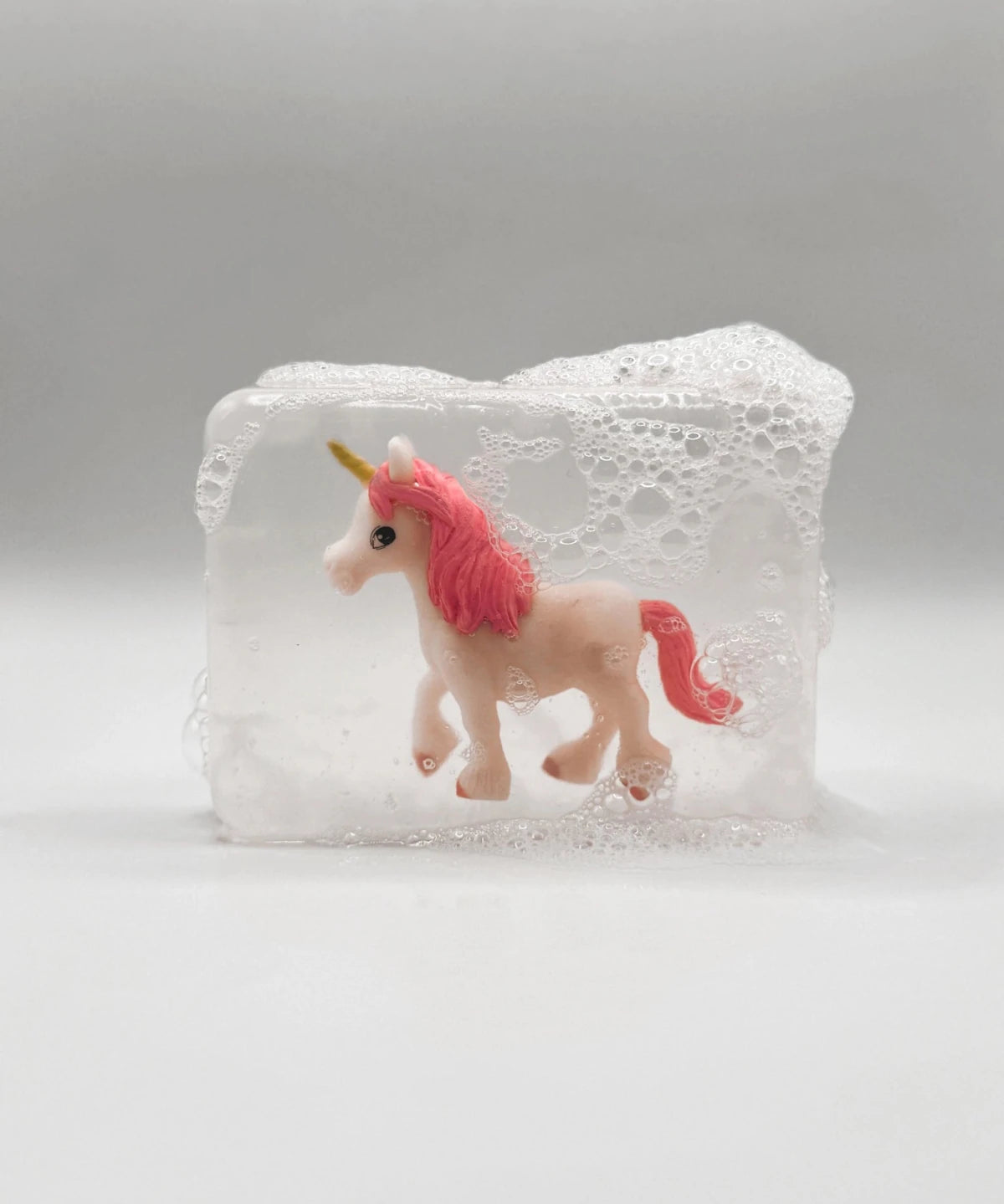 Ludi Soap - Seife mit Figur • Einhorn rosa - ROSA ECK