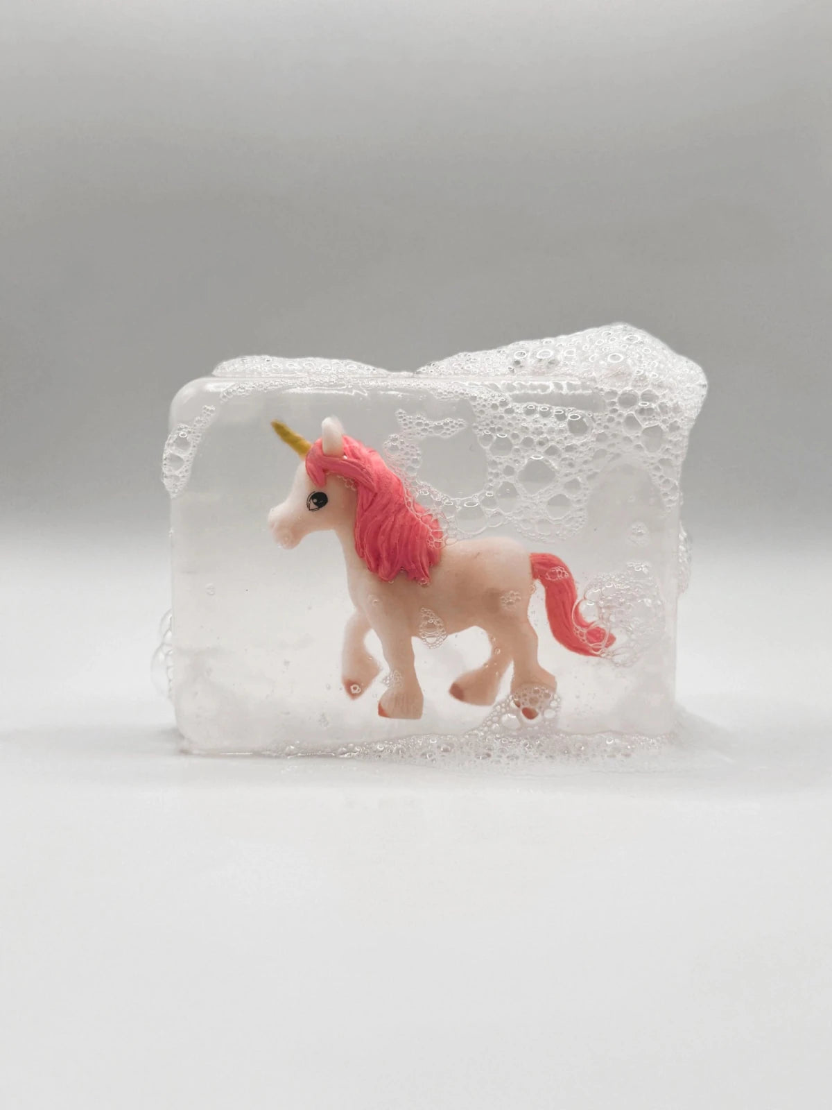 Ludi Soap - Seife mit Figur • Einhorn rosa - ROSA ECK