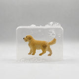 Ludi Soap - Seife mit Figur • Hund - ROSA ECK