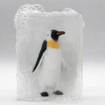 Ludi Soap - Seife mit Figur • Kaiserpinguin - ROSA ECK