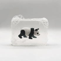Ludi Soap - Seife mit Figur • Panda - ROSA ECK