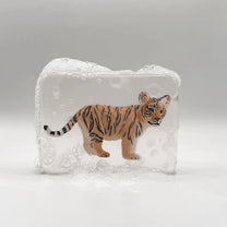 Ludi Soap - Seife mit Figur • Tigerbaby - ROSA ECK
