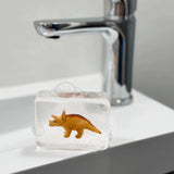 Ludi Soap - Seife mit Figur • Triceratops - ROSA ECK