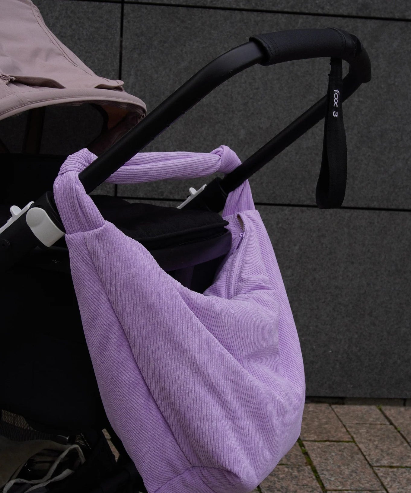 Lukkily - Lukkily Bag #1 | Cord lilac - Tasche - ROSA ECK