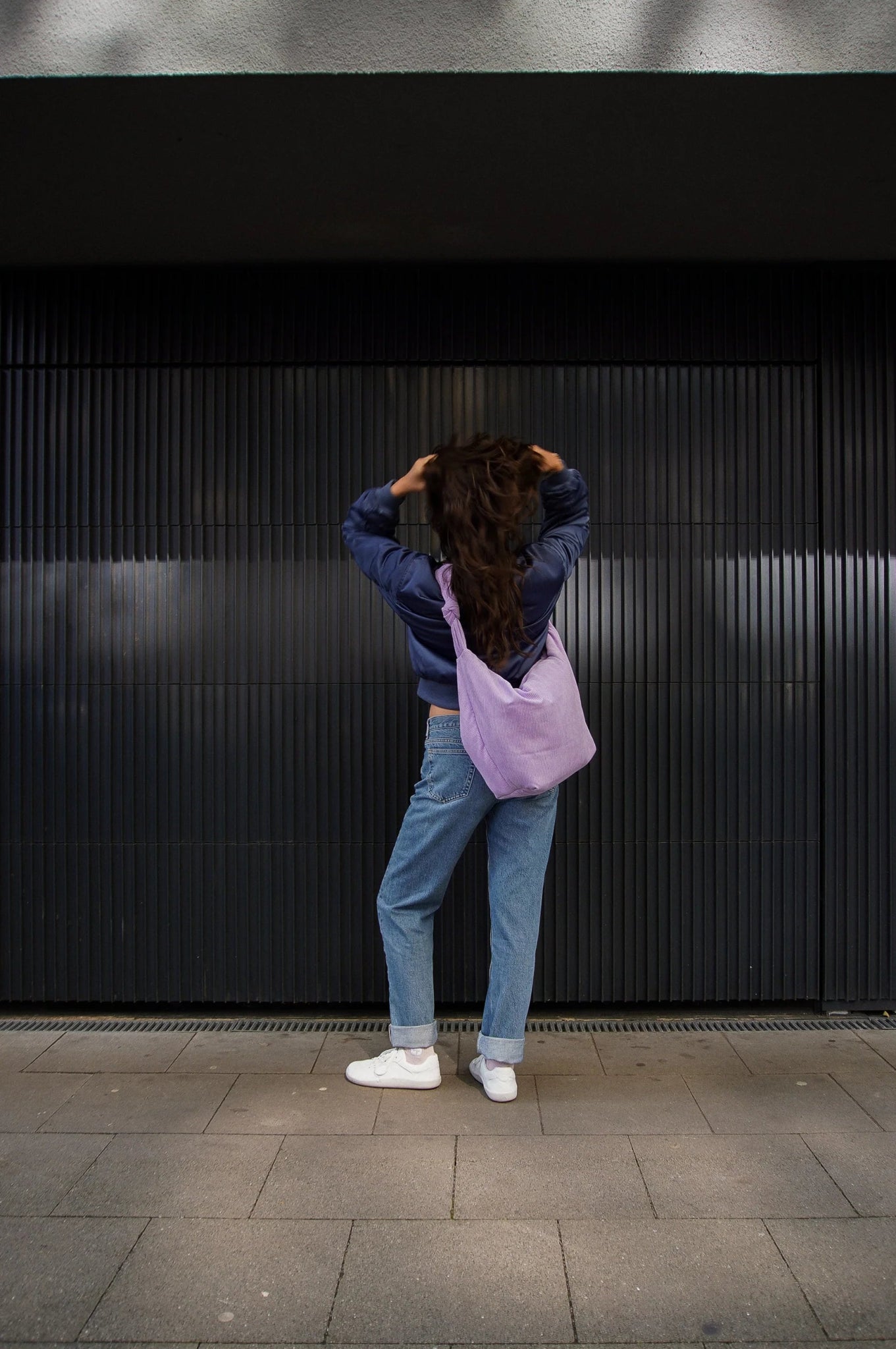 Lukkily - Lukkily Bag #1 | Cord lilac - Tasche - ROSA ECK
