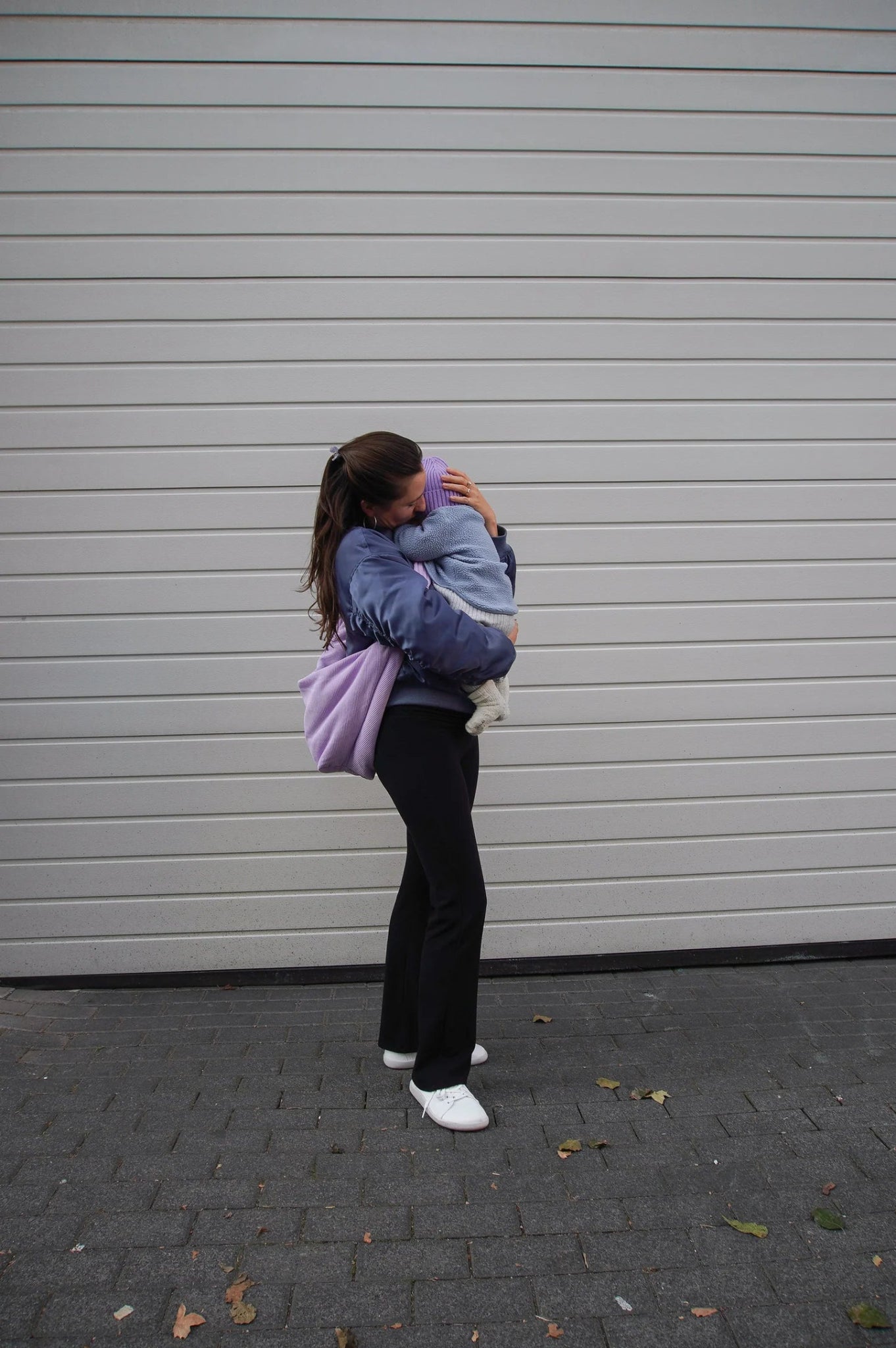 Lukkily - Lukkily Bag #1 | Cord lilac - Tasche - ROSA ECK