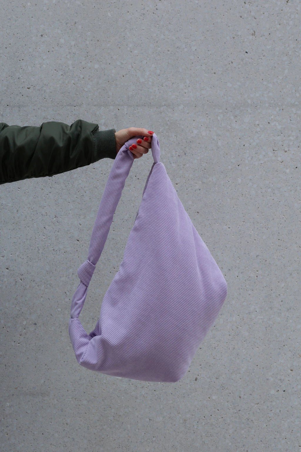 Lukkily - Lukkily Bag #1 | Cord lilac - Tasche - ROSA ECK