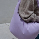 Lukkily - Lukkily Bag #1 | Cord lilac - Tasche - ROSA ECK