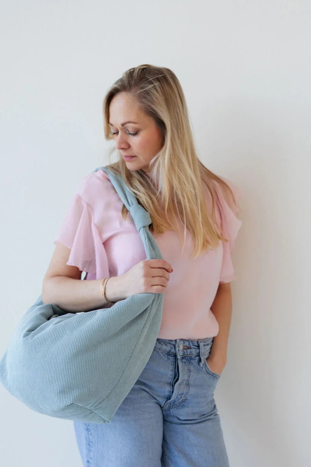 Lukkily - Lukkily Bag #1 | Cord sage - Tasche - ROSA ECK