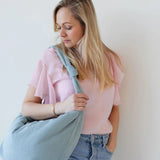 Lukkily - Lukkily Bag #1 | Cord sage - Tasche - ROSA ECK