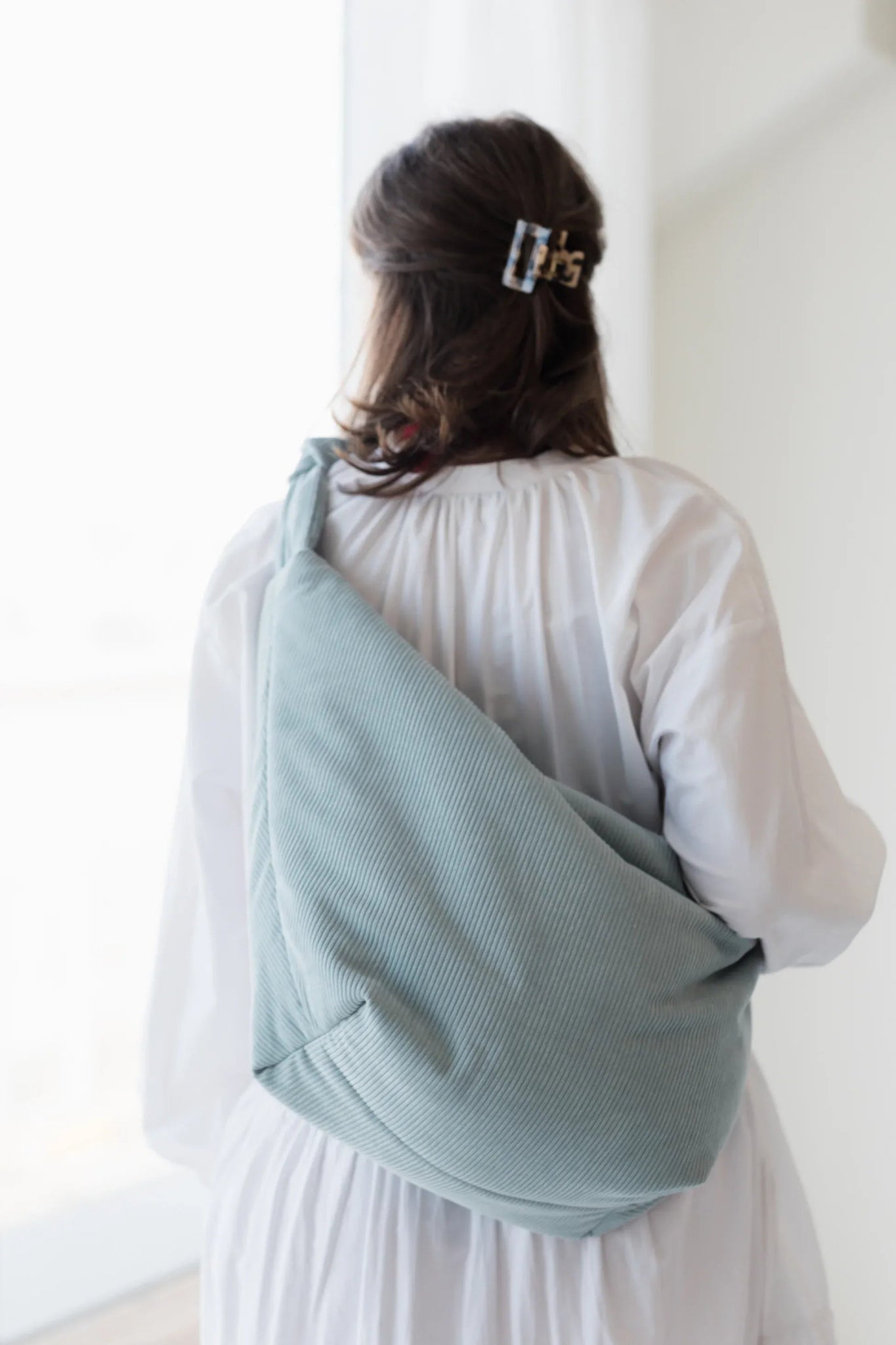 Lukkily - Lukkily Bag #1 | Cord sage - Tasche - ROSA ECK
