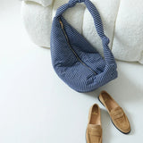 Lukkily - LUKKILY BAG 1 Tasche • Terry Navy/White - Tasche - ROSA ECK Concept Store