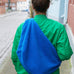 Lukkily - LUKKILY BAG #1 Tragetasche | Cobalt Blue - ROSA ECK - Blau, Mom Bag,