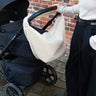 Lukkily - LUKKILY BAG #1 Tragetasche | Offwhite - ROSA ECK - Mom Bag, Weiß,