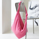 Lukkily - LUKKILY BAG 1 Tragetasche • Terry Pink/Orange - Tasche - ROSA ECK Concept Store