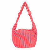 Lukkily - LUKKILY BAG 1 Tragetasche • Terry Red/White - Tasche - ROSA ECK Concept Store