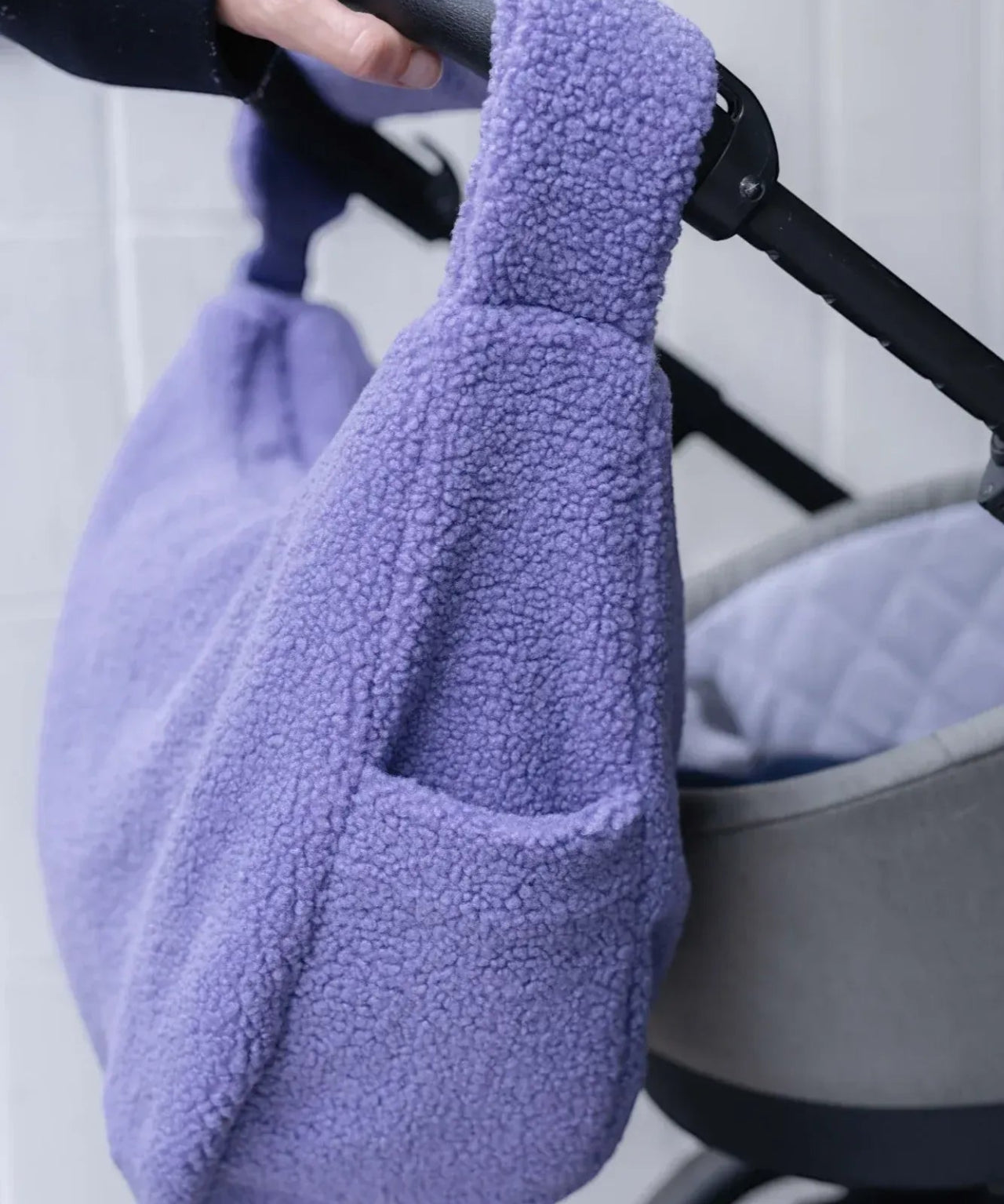 Lukkily - LUKKILY BAG 3 • Teddy dark lavender - Tasche - ROSA ECK Concept Store
